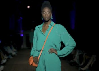 Yuniku London displayed its AVYANNA collection at London Fashion Week Picture: Yuniku London