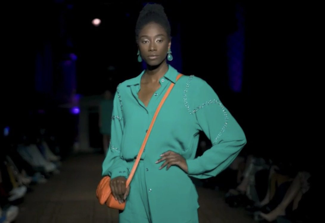 Yuniku London displayed its AVYANNA collection at London Fashion Week Picture: Yuniku London