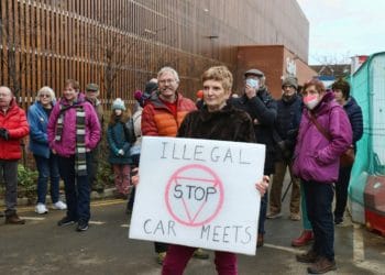Wokingham and Reading Today; 22nd January 2022;  Stop Car Meets in Wokingham