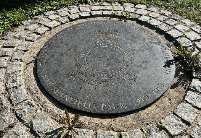 The RAF Flying Training Command Memorial at Shinfield Park is set to be raised thanks to support from Barratt Homes. Picture: Ji-Min Lee