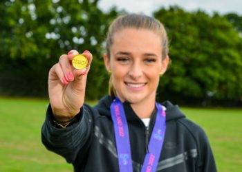 LUCKY DIP: England Lioness, Ella Toone, has teamed up with Tesco to launch the Golden Grants