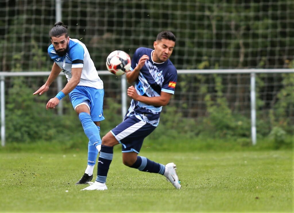 Eversley & Califormia v FC Deportivo Galicia Pictures: Richard Milam