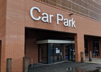 Residents will gather outside the car park to call for action. Picture: Phil Creighton
