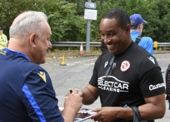 Paul Ince was full of praise for his players after they secured a 2-0 victory over Bristol City. Picture: Luke Adams