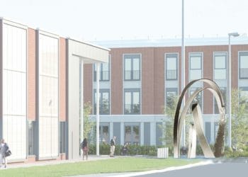 A CGI showing what the Arc would look like in situ at the new Carnival Hub (C) Nicola Anthony