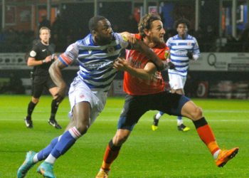 Reading FC played out a goalless draw with Luton Town on Tuesday night. Picture: Steve Smyth