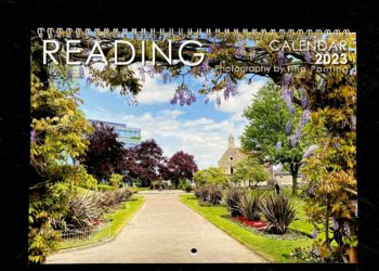 Front cover of the Reading Calendar. Picture: Tina Panting