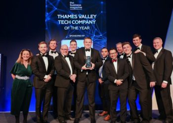 Content Guru celebrates its success at the Thames Valley Tech Awards: Tech Company of the Year.