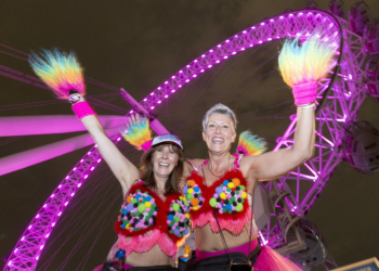 Walk The Walk London Moonwalk 2022.Picture: Ian Jones