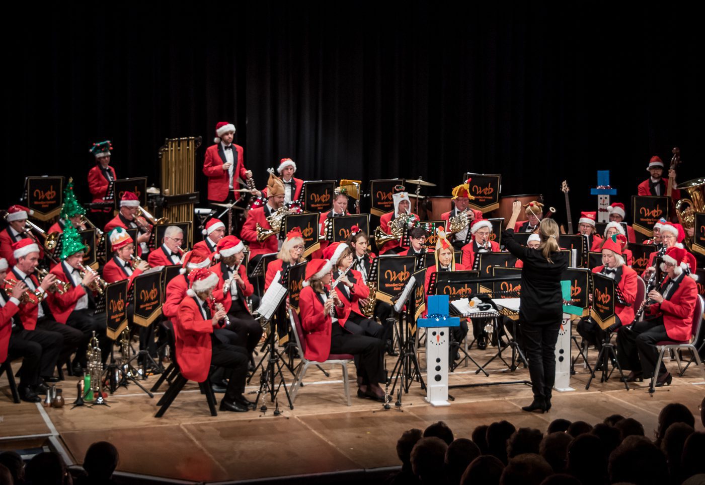 Woodley Concert Band will perform two Christmas concerts