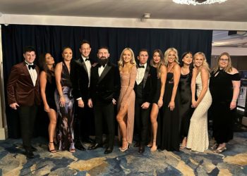 The team from Hat & Home celebrate their success