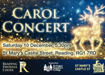 Reading Phoenix Choir is holding a carol concert in Reading town centre