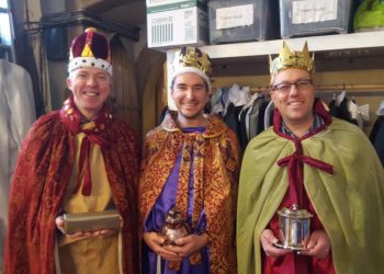 Visitors to All Saints Church can meet the nativity characters on their journey to Bethlehem. Picture courtesy of All Saints Church.