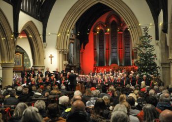The Christmas Concert in Reading Minster on Saturday evening.