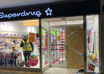 The branch of Superdrug in Woodley was targeted by thieves in the early hours of Friday, December 23 Picture: Phil Creighton