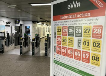 Great Western Railway has warned customers to expect severe delays and extremely reduced services as industrial action continues. Picture: Courtesy of Great Western Railway