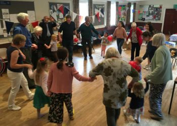 The jubilee celebrations showcased Shinfield's community spirit Picture: Ji-Min Lee