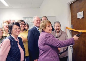 Christine Jardine declared the new constituency office of the Liberal Democrats open Picture: Phil Creighton