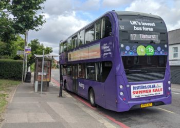 Reading's buses in action Picture: Phil Creighton