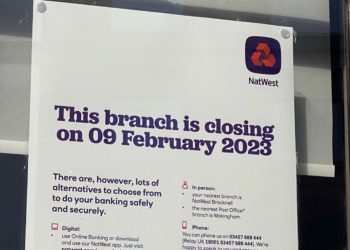 Wokingham's NatWest branch closes this week. Picture: Phil Creighton