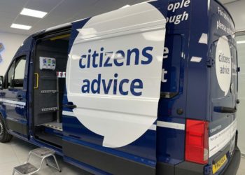 The new mobile advice unit. Picture: Citizens Advice Wokingham