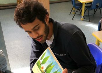 Stories were read by 12 students from the University of Reading. Picture: University of Reading