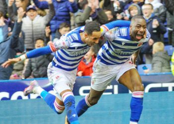 Reading v Blackpool Pictures: Steve Smyth & Luke Adams
