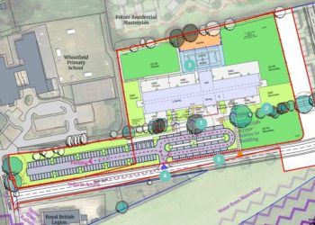 A plan showing what the Oak Tree School would look like Picture: Department of Education
