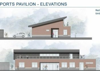Crest Nicholson's current plans for the new pavilion. Picture: Wokingham Borough Council