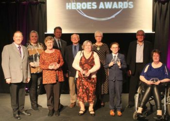 The winners of the 2023 Woodley Community Heroes award Picture: Woodley Town Council