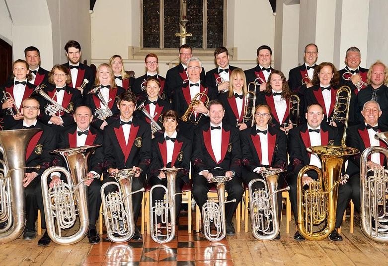 Delighted with the results of the first round, and working hard for the next one: Saint Sebastian Wokingham Band. Picture: courtesy of the band.