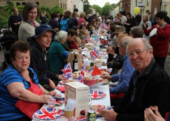 A street party in Oxford on June 4, 2012 to celebrate the Queen's Diamond Jubilee.Picture: Peter Stalker/Wikimedia Commons