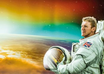 TIm Peake shares his extraordinary adventures. Picture: courtesy of The Hexagon Theatre, Reading.