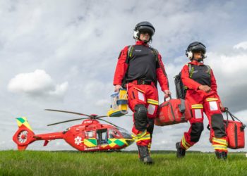 Thames Valley Air Ambulance will take part in a trial carrying "whole" blood which it will treat patients with. Picture: Courtesy of Thames Valley Air Ambulance