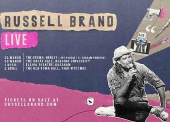 Russell Brand will be in Reading on Thursday, March 30