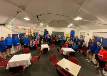 AT IT AGAIN: Shinfield Running Club took part in a Easter egg run on Friday, March 31. Picture: James Suarez