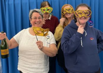 Members of Mostly G&S rehearse their new show. Picture: Katy Wallis