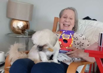 Helen T was delighted with her Easter gift