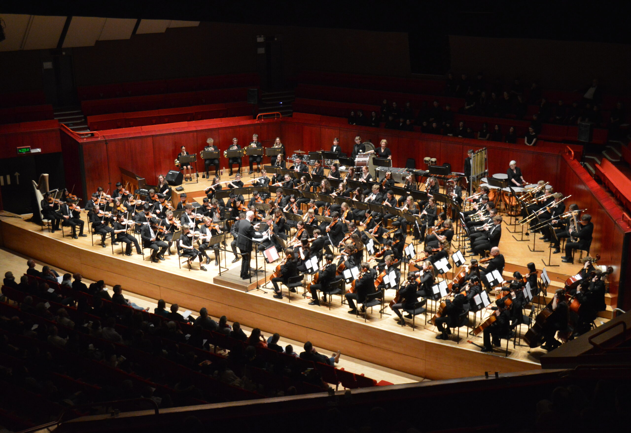 The Berkshire Youth Symphony Orchestra was in action at The Hexagon