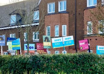 In some areas estate agents are in fierce competition for sales. picture: Emma Merchant