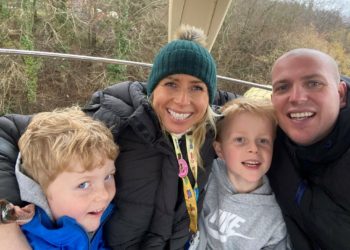 The mother of two has thanked donors for allowing her children to 'get their mum back'. Picture: NHS