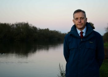 Reading East MP Matt Rodda by the River Thames Picture: Matt Rodda's office