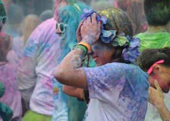 A colour run forms part of Twyford's Coronation celebrations Picture: GLady from Pixabay