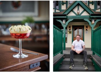 This is no Eton Mess ... Michelin-starred Chef Adam Handling created a strawberry and ginger trifle for the King's coronation and it's on the menu at the The Loch & the Tyne, in the Royal Borough of Old Windsor.