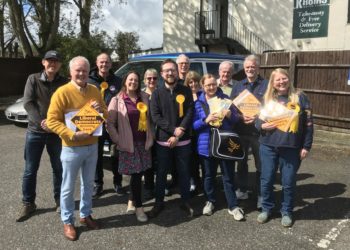 Sarah Green MP joined Liberal Democrats in Wokingham Without Picture: Lib Dems