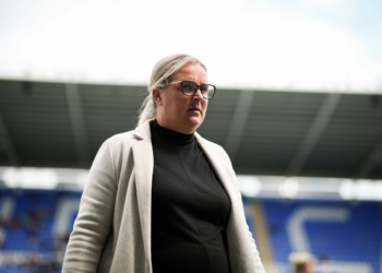 Reading FC Women manager - Kelly Chambers Picture: Neil Graham