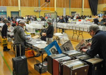 The Record Fair at Rivermead on Friday.