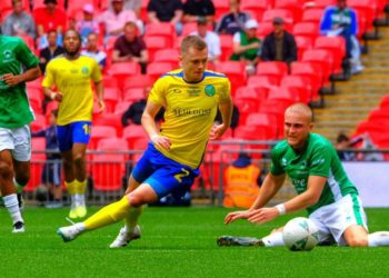 Ascot United secured the FA Vase trophy with a 1-0 win over Newport Pagnell Town. Picture: Andrew Batt