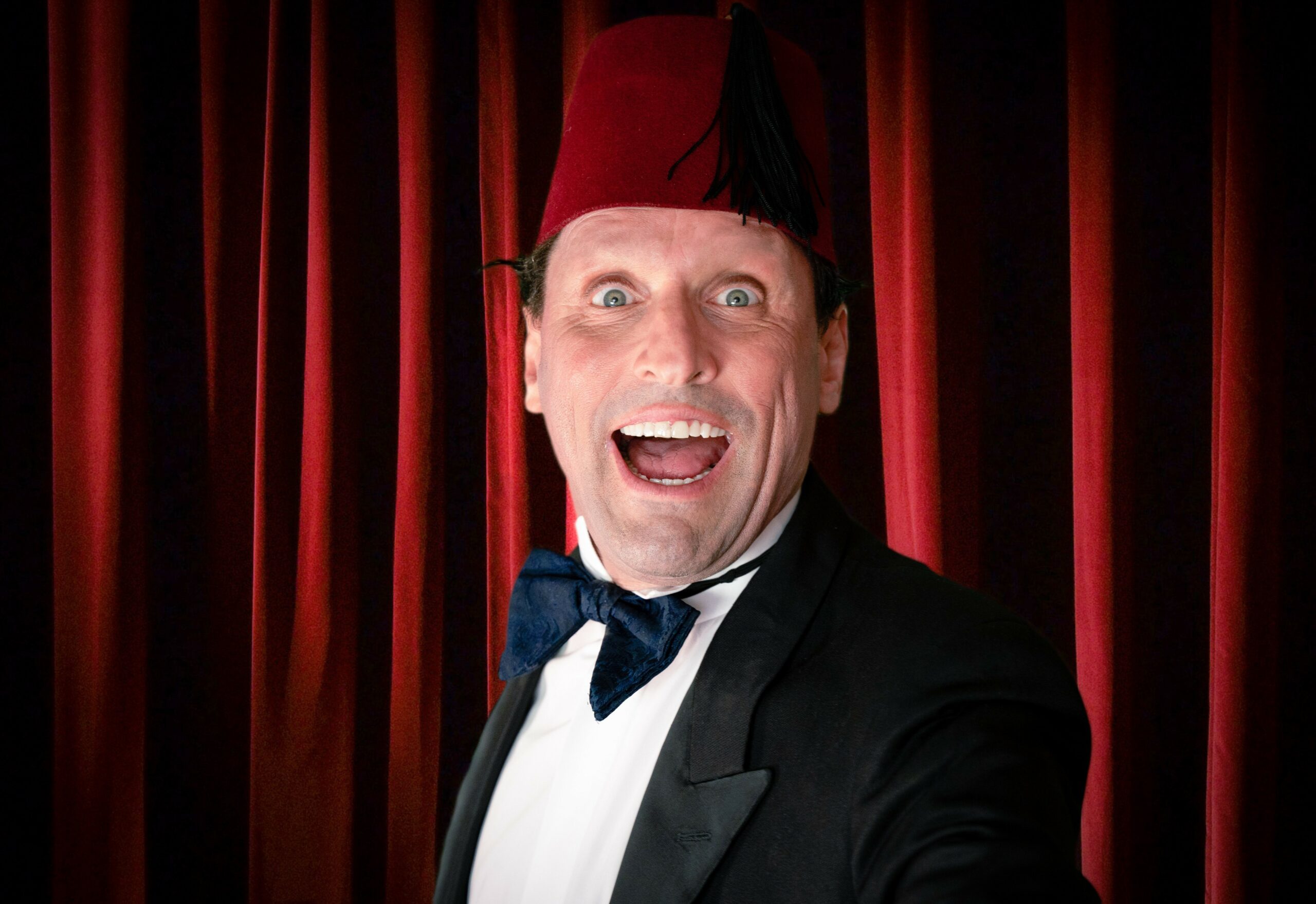 Recreate the glory of Tommy Cooper's magical routines, thanks to