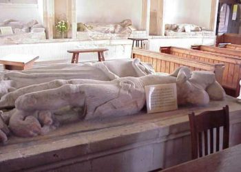 The Aldworth Giants in St Mary's Church in Aldworth Picture: Oldfarm/Wikipedia